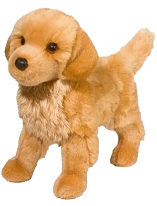 "King" Golden Retriever Plush Toy