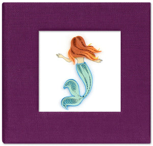 Quilled Mermaid Sticky Note Pad Cover - The Hawaii Store
