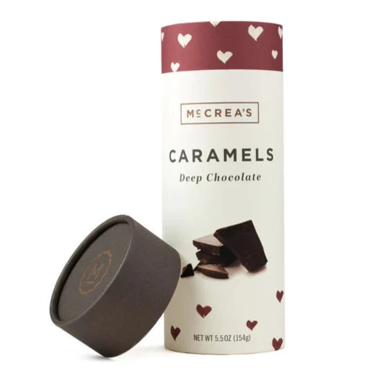 McCrea's Deep Chocolate Caramels- 5.5 oz. Tube