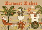 Surf Shack "Warmest Wishes" Puzzle Postcard, 48-Pieces