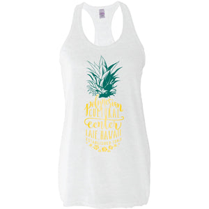 Women's Racerback Pineapple Bliss 2X - Polynesian Cultural Center