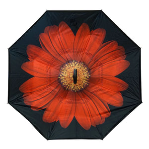 Red Petal Topsy Turvy Umbrella - The Hawaii Store
