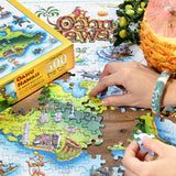 Oahu Hawaii Jigsaw Puzzle- 500 Pieces