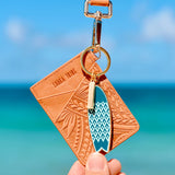 Keychain Surfboard Green - Polynesian Cultural Center