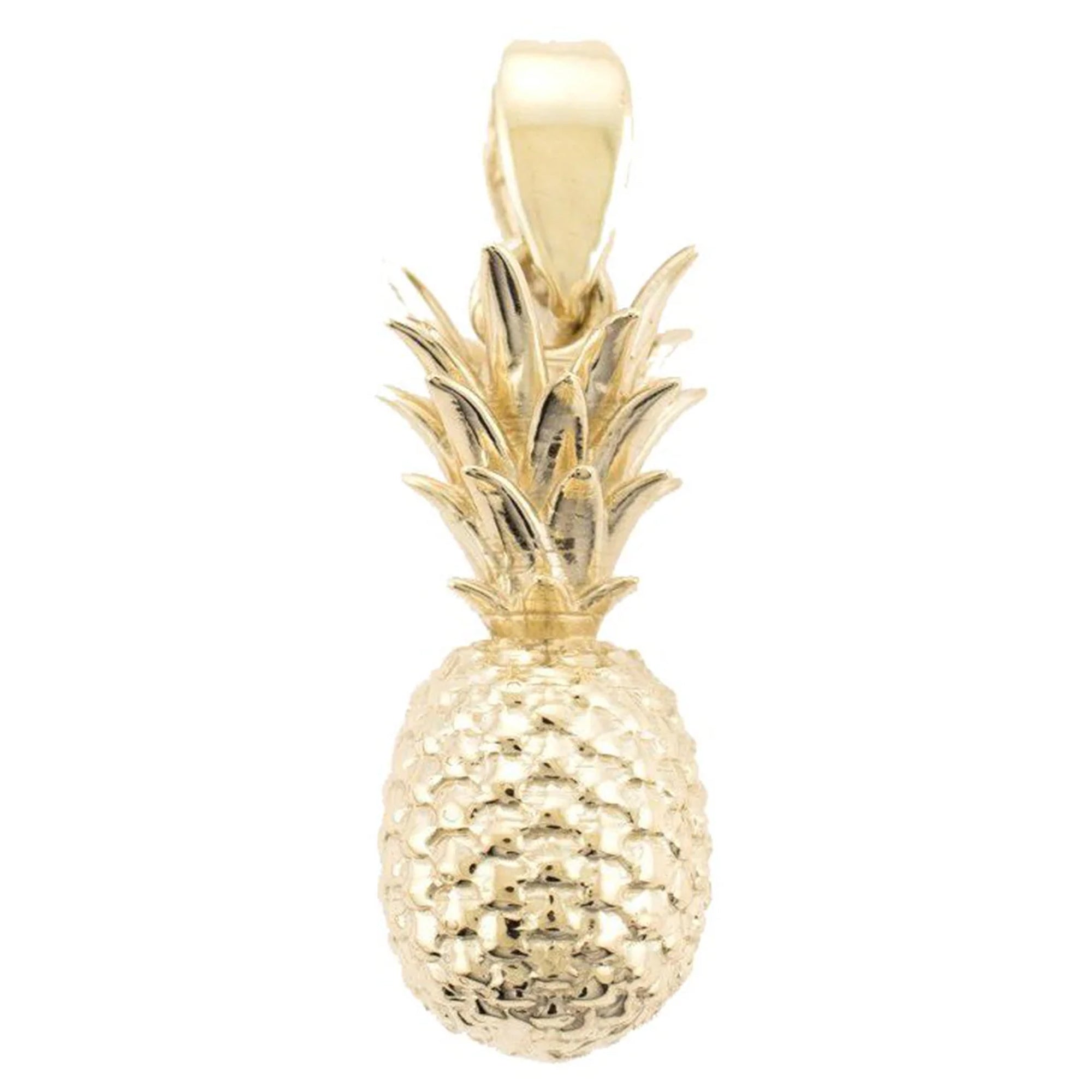 14K Gold Pineapple Pendant | The Hawaii Store