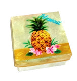Capiz Box Pineapple Hawaii 3x3 - Polynesian Cultural Center