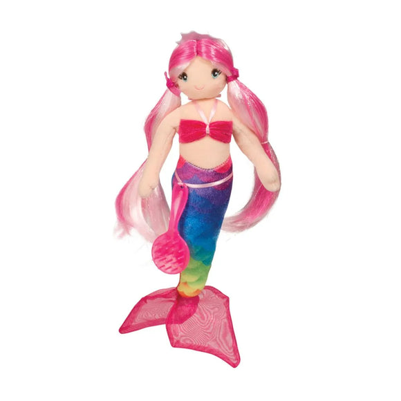 Arissa Rainbow Mermaid Plush Doll