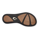 Olukai "Aukai" Women's Leather Slippers- Copper/Dark Java