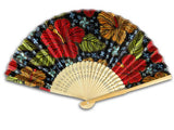 Foldable Bamboo "Hibiscus" Souvenir Fan