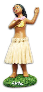 Dashboard Doll Mini Hula Aloha 4'' - Polynesian Cultural Center