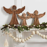 Angel Wood Ornament Hanger Medium - Polynesian Cultural Center