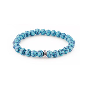 Jilzarah "Turquoise Canyon" Large Stack Bracelet