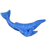 Clay Critters "Humpback Whale" Refrigerator Magnet- Swirled Blue