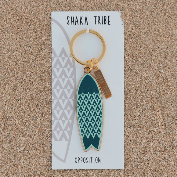 Keychain Surfboard Green - Polynesian Cultural Center