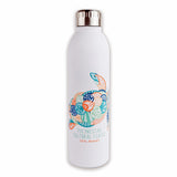 Henna Turtle PCC logo Stainless Water Bottle- 17 ounce.