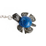 Blue Marble Honu (Sea Turtle) Key Chain