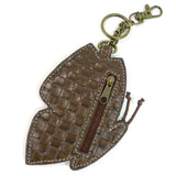Back view of Chala Butterfly Coin Purse/Key Fob
