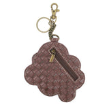 Back view of Chala Octopus Coin Purse/Key Fob 