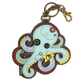 Chala Octopus Coin Purse/Key Fob 