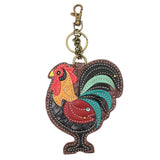 Coin Purse Key Fob Rooster - Polynesian Cultural Center