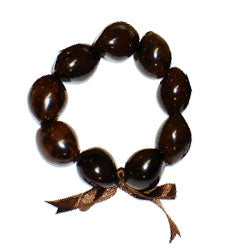 Brown Kukui Nut Bracelet - Polynesian Cultural Center
