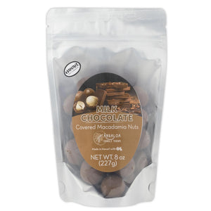 Ahualoa Milk Chocolate Covered Macadamia Nuts, 8-Ounce