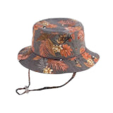 Boy's Reversible Bucket Hat - Floral Trey Charcoal - Polynesian Cultural CenterBoy's Reversible Bucket Hat - Floral Trey Charcoal - Polynesian Cultural Center