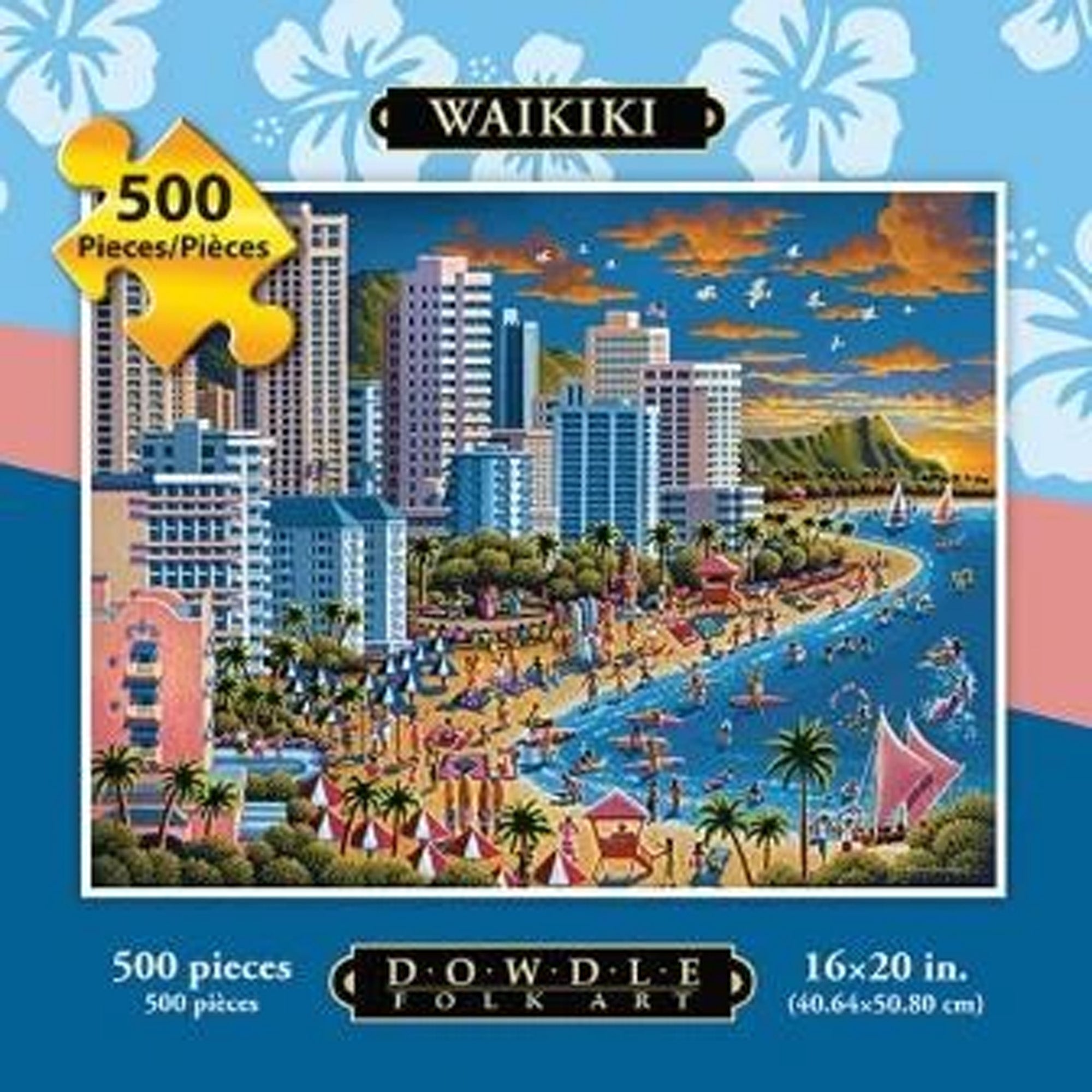 Dowdle Polynesian Cultural Center Jigsaw Puzzle, 500- Pieces