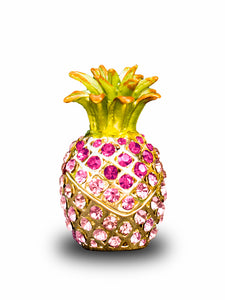 Swarovski Pineapple Box Pink Small - Polynesian Cultural Center