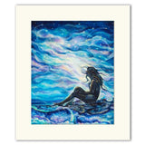 "Galactic" by Colleen Wilcox - Matted Print - 8"x10" - Polynesian Cultural Center