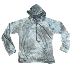 Hello Mello "Dyes The Limit" Women's Lounge Hoodie- Gray