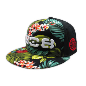 Hibiscus Floral Print Adjustable Hat - Polynesian Cultural Center