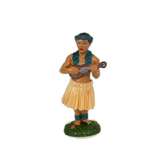 Hula Boy Ukulele Dashboard Doll 4'' - Polynesian Cultural Center