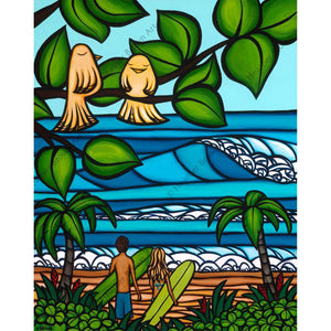 "Ku'uipo's" by Heather Brown - Matted Print - 11"x14" - Polynesian Cultural Center
