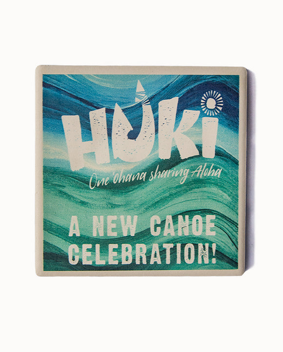 Huki Ceramic Coaster - Polynesian Cultural Center
