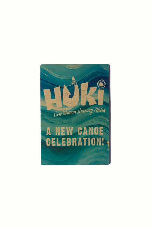 Huki Wood Magnet - Polynesian Cultural Center