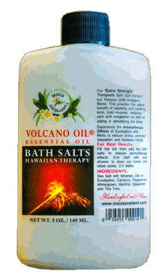 Volcano Essential Oil Bath Salt 5oz - Polynesian Cultural Center