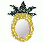 Mirror Pineapple Mosaic Green - Polynesian Cultural Center