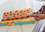 Meli Food Storage Wraps Roll- Tropical Papaya