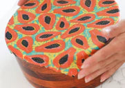 Meli Food Storage Wraps Roll- Tropical Papaya