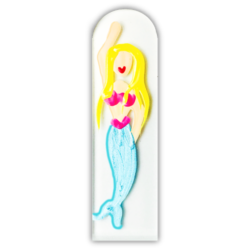 Mermaid Crystal Glass Nail File- Never Wears Out