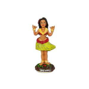 Mini Shaka Hula Wahine Dashboard Doll