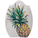 Oblong Ceramic Pineapple Trivet, 9.5''