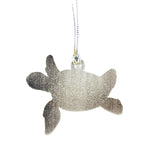 Laie Hawaii Turtle Ornament - Red Glitter 2" - Polynesian Cultural Center
