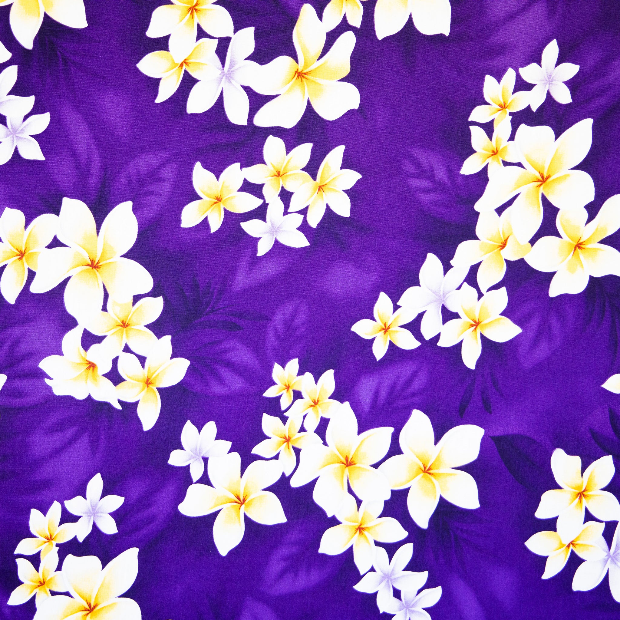 Quilted Fabric - 100% Cotton - 52 inch Wide - Sold by Yard - Turtle -  Hibiscus - Floral - Leaves - Hawaiian - Ferns (Ulu Fruit Purple)