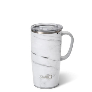 Swig Life Marble Travel Mug, 22-Ounce