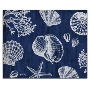 St Tropez Shell Tempered Glass Cutting Board - 10"x8" - Polynesian Cultural Center