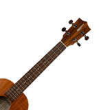 Kamaka Tenor Koa Ukulele with Saddle Volume Control and Ukulele Case - Polynesian Cultural Center