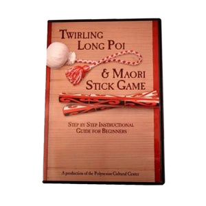 DVD Twirling Long Poi & Maori Stick Game - Polynesian Cultural Center
