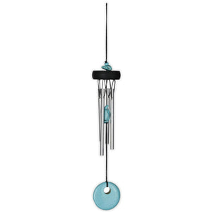 Woodstock Chimes "Precious Turquoise Stone" Wind Chime 